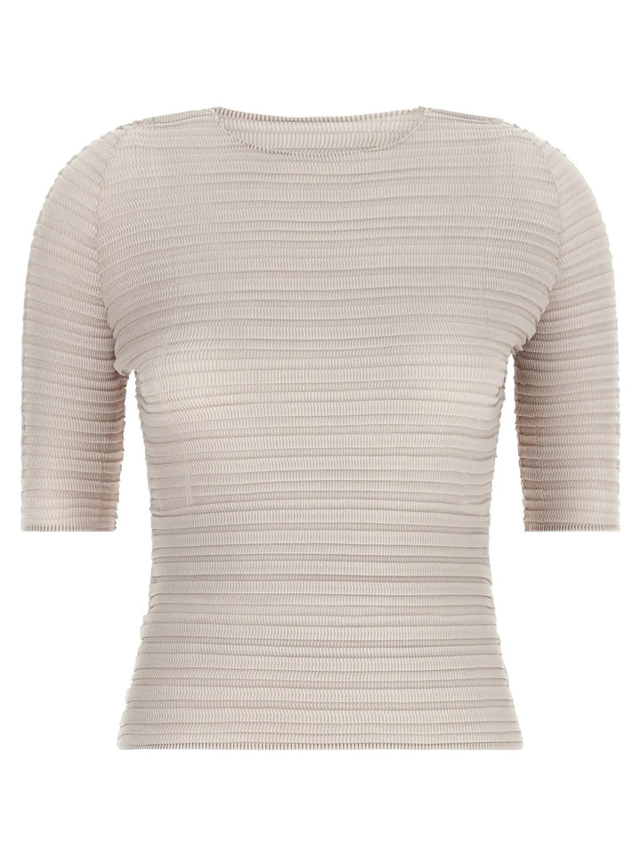 Issey Miyake Sample Sale | Issey Miyake Beige Polyester Blouse - | Designer outlet