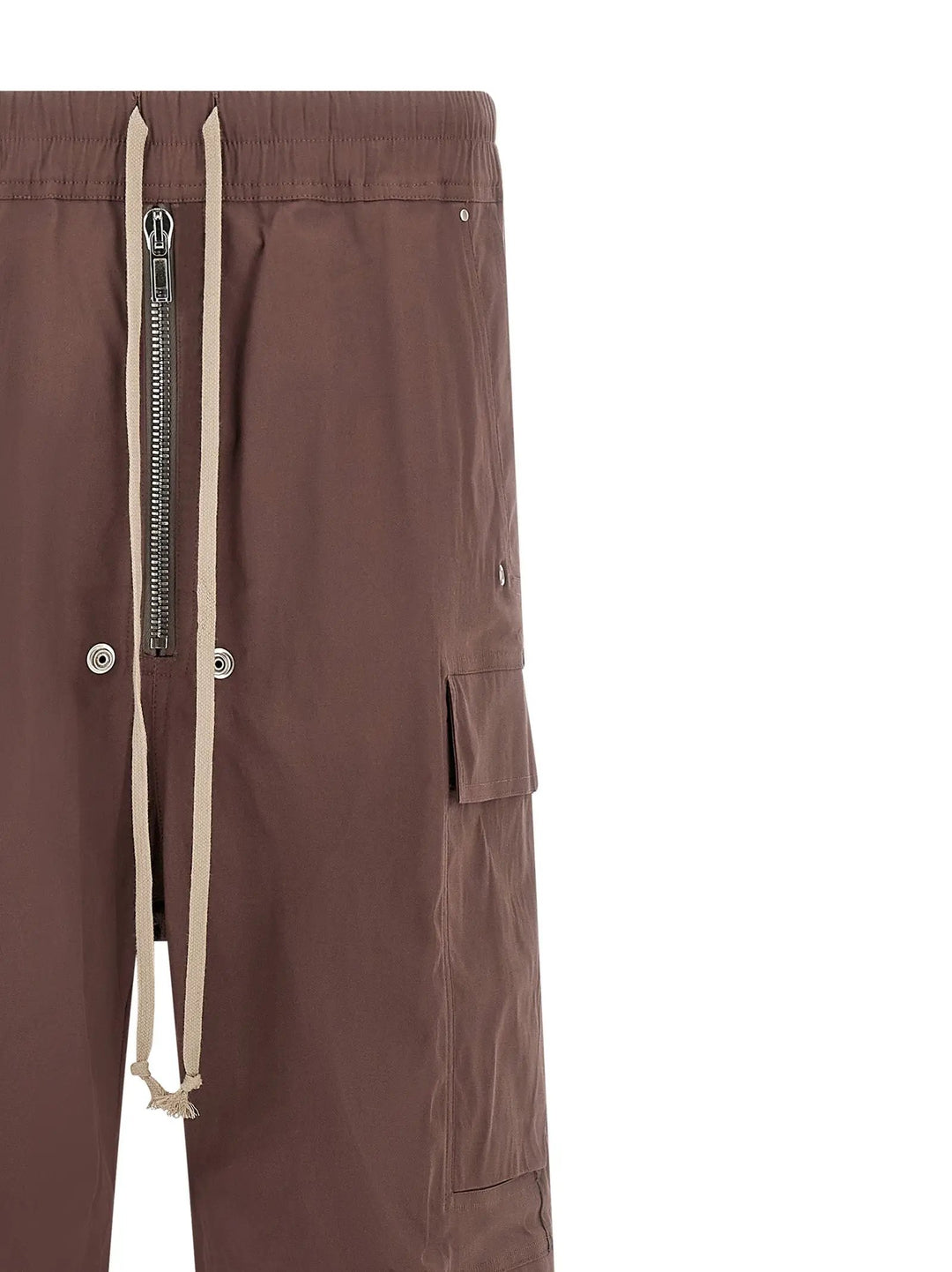 Rick Owens Sample Sale | Rick Owens Brown Cotton Flared Pants - | Designer outlet