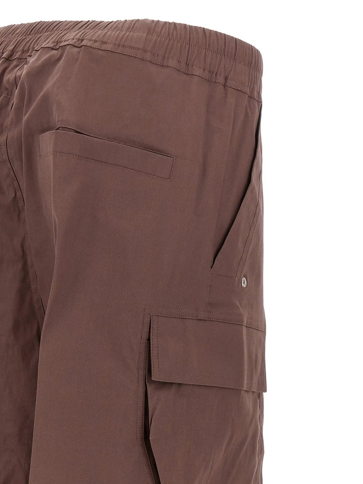 Rick Owens Sample Sale | Rick Owens Brown Cotton Flared Pants - | Designer outlet
