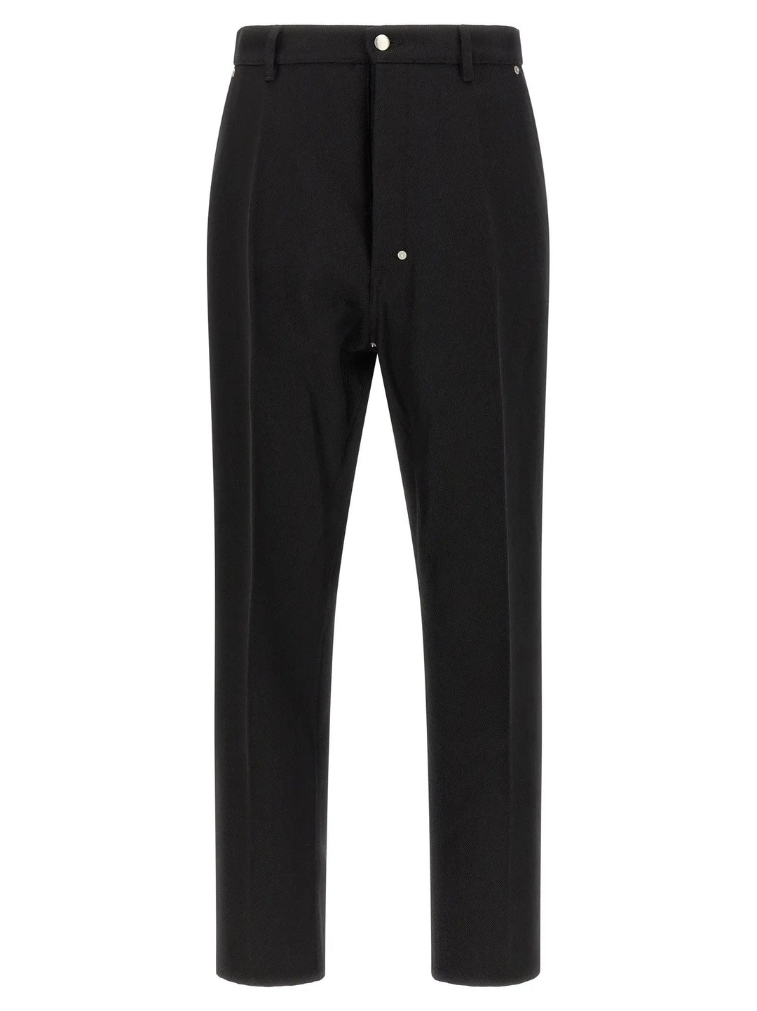 Rick Owens Sample Sale | Rick Owens Black Cotton Casual Pants - | Designer outlet
