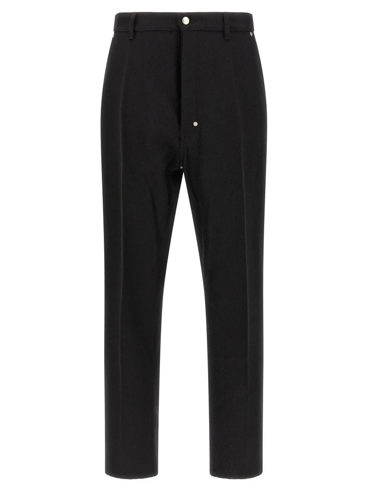 Rick Owens Sample Sale | Rick Owens Black Cotton Casual Pants - | Designer outlet
