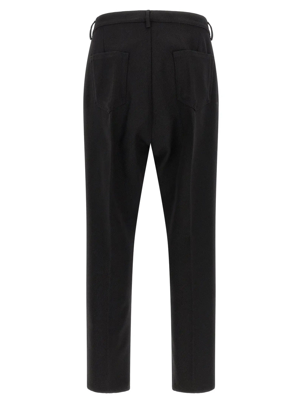 Rick Owens Sample Sale | Rick Owens Black Cotton Casual Pants - | Designer outlet