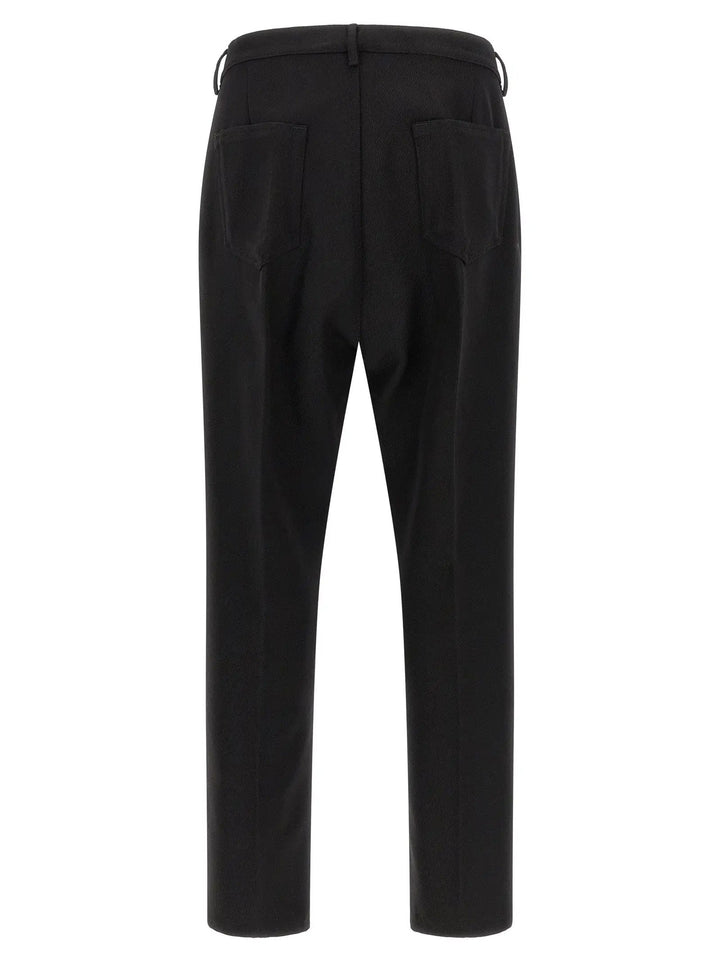 Rick Owens Sample Sale | Rick Owens Black Cotton Casual Pants - | Designer outlet