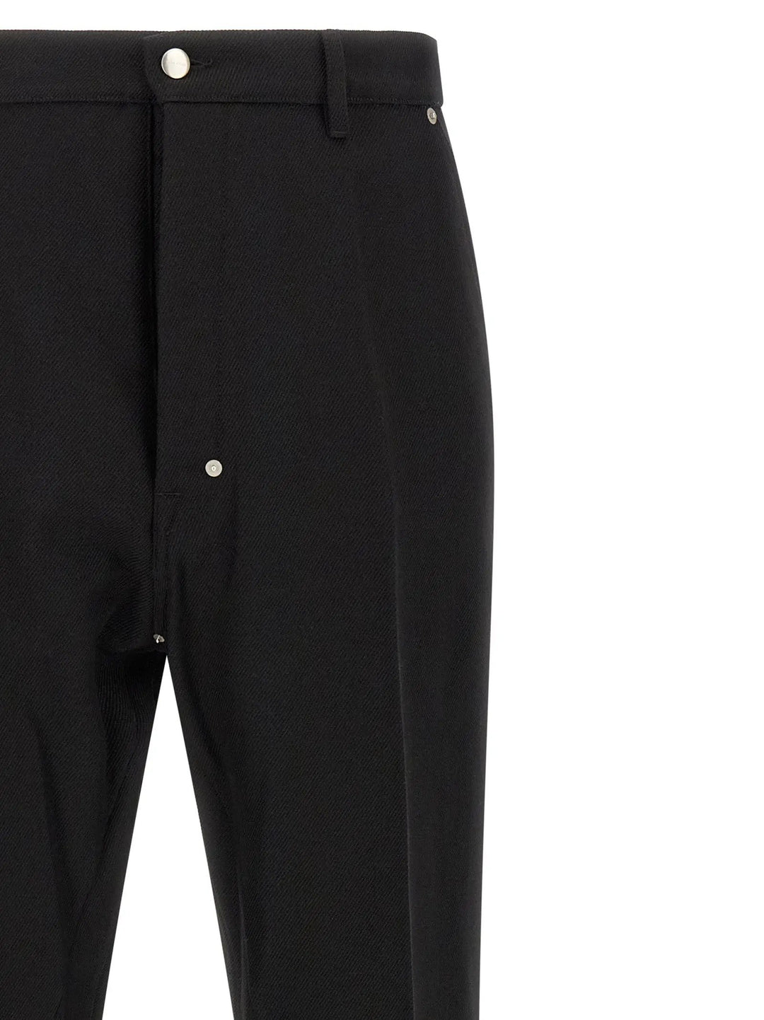 Rick Owens Sample Sale | Rick Owens Black Cotton Casual Pants - | Designer outlet