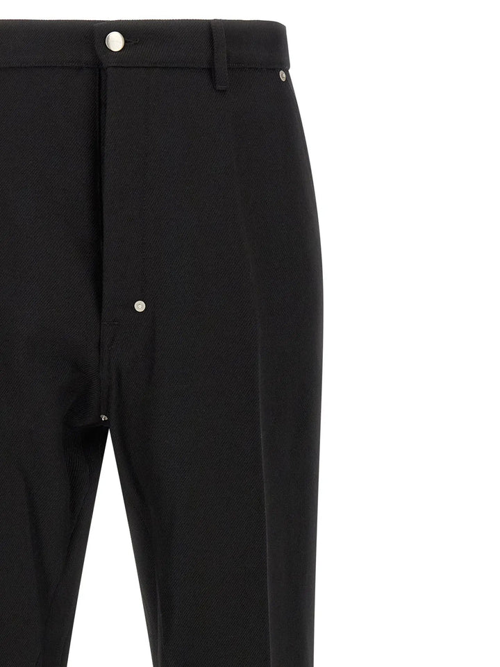 Rick Owens Sample Sale | Rick Owens Black Cotton Casual Pants - | Designer outlet