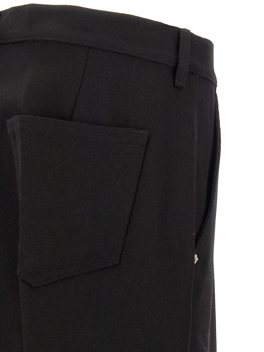 Rick Owens Sample Sale | Rick Owens Black Cotton Casual Pants - | Designer outlet