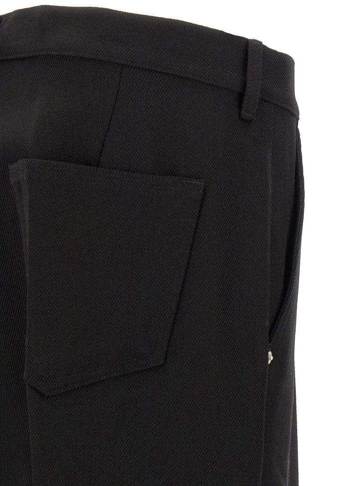 Rick Owens Sample Sale | Rick Owens Black Cotton Casual Pants - | Designer outlet