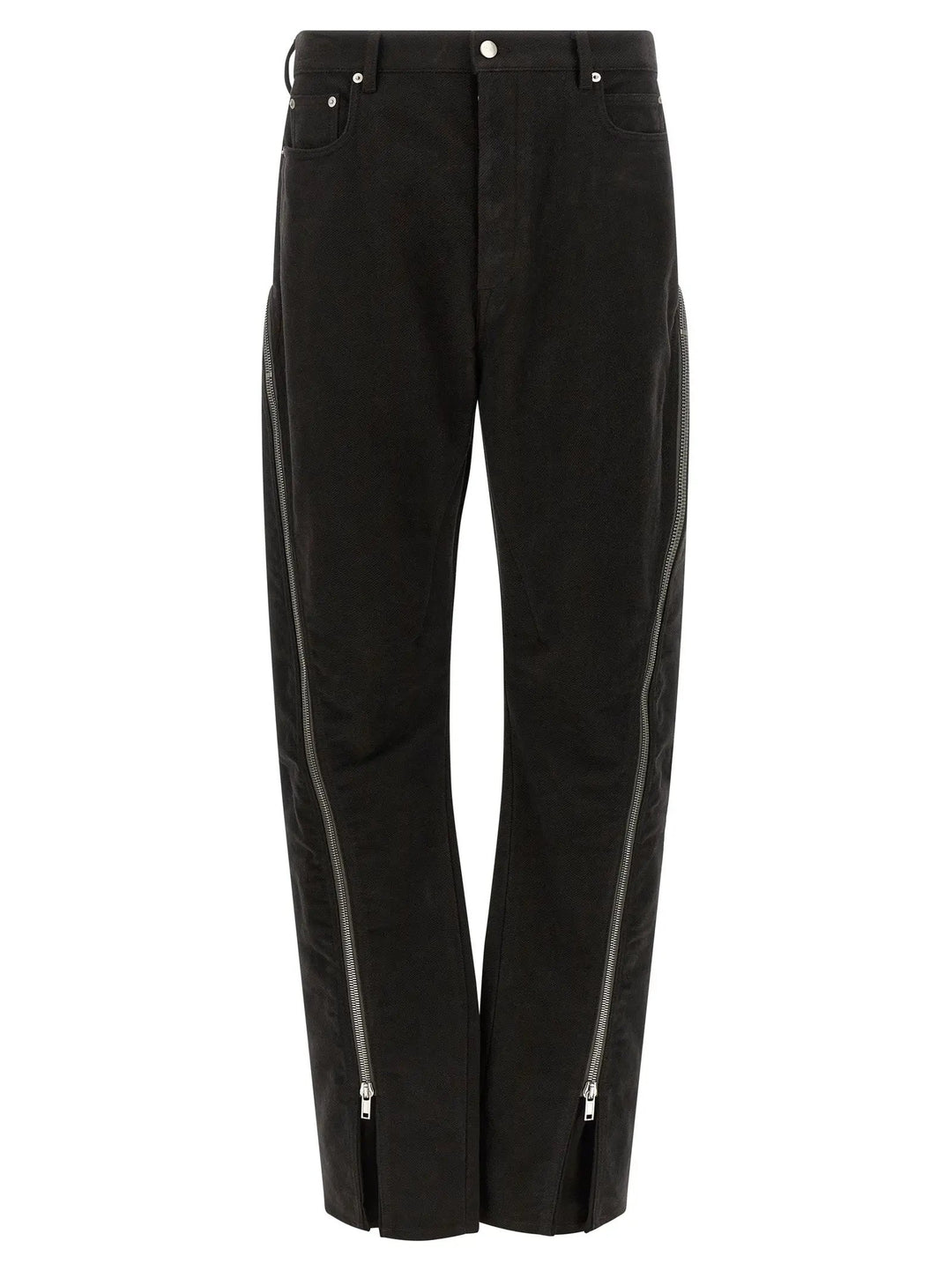 Rick Owens Sample Sale | Rick Owens Black Cotton Flared Pants - | Designer outlet