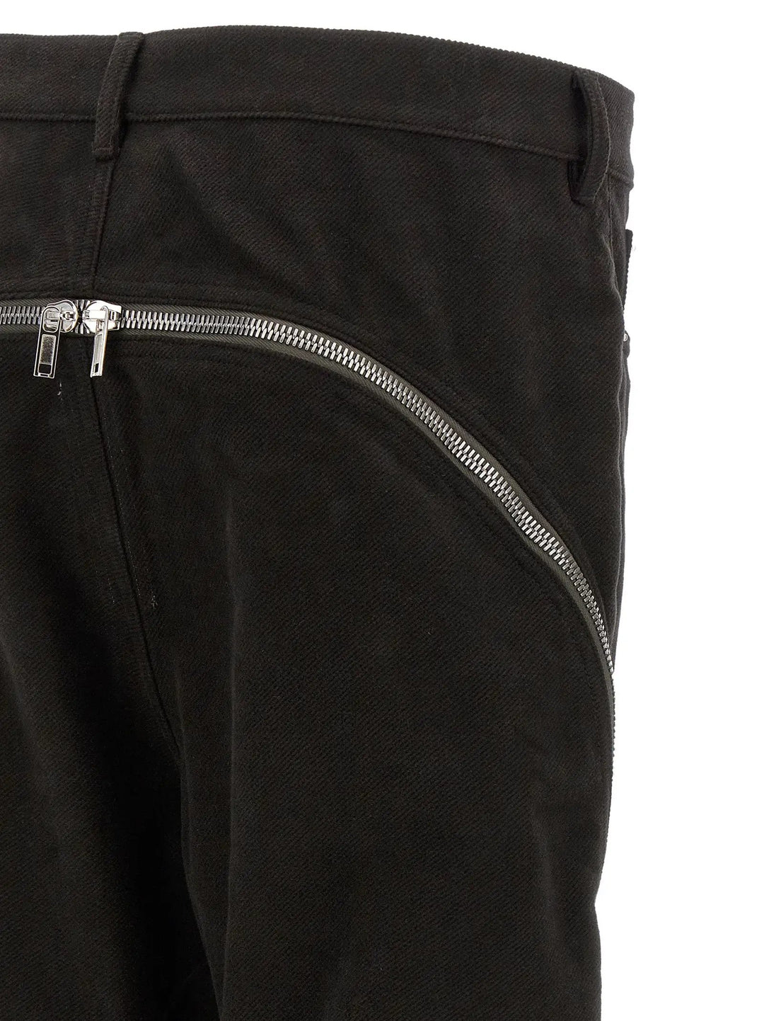 Rick Owens Sample Sale | Rick Owens Black Cotton Flared Pants - | Designer outlet