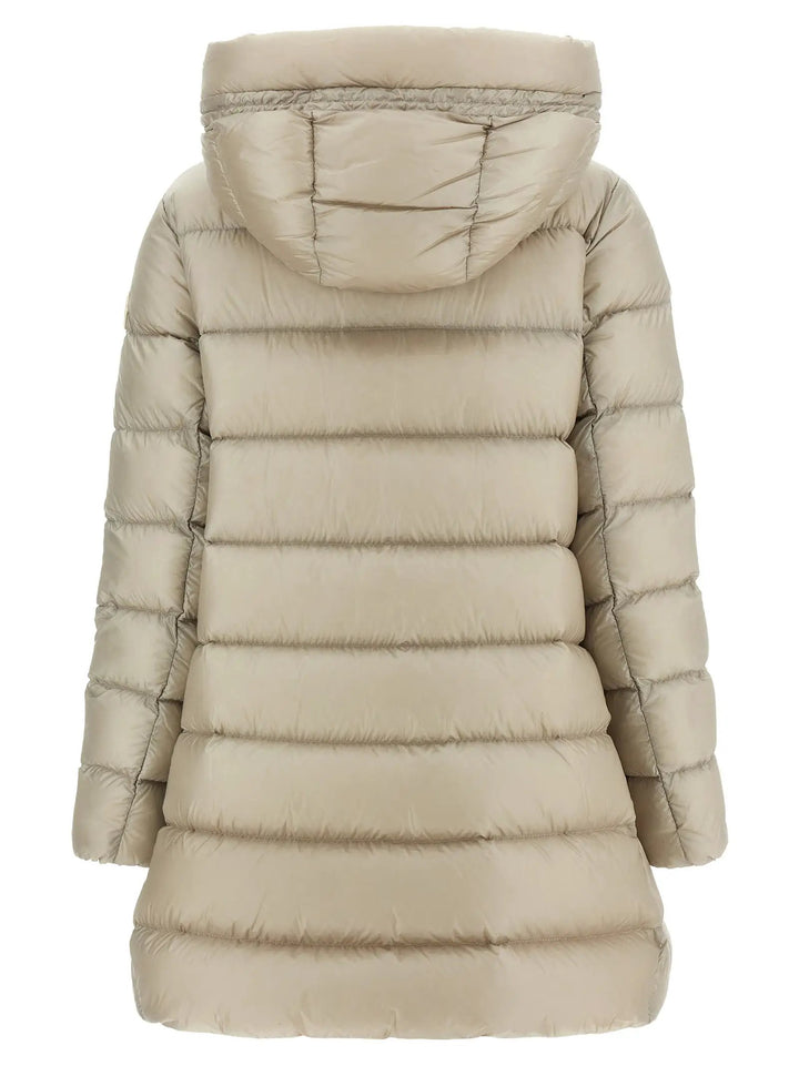 Moncler Sample Sale | Moncler Beige Polyamide Full-Length Jacket - | Designer outlet