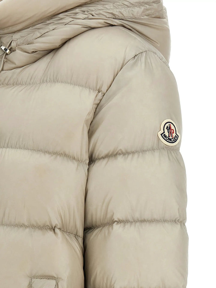 Moncler Sample Sale | Moncler Beige Polyamide Full-Length Jacket - | Designer outlet