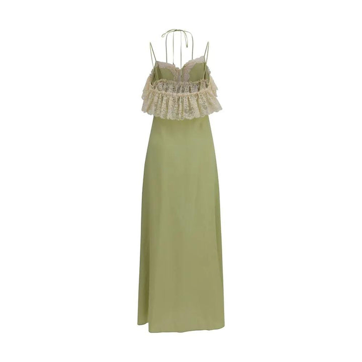 Chloé Bicolor Silk Casual Dress