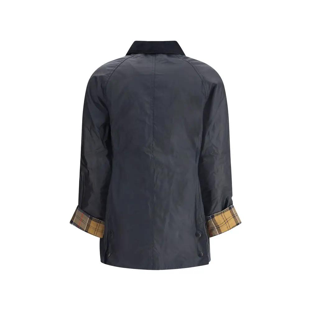 Barbour Blue Cotton Shell Jacket
