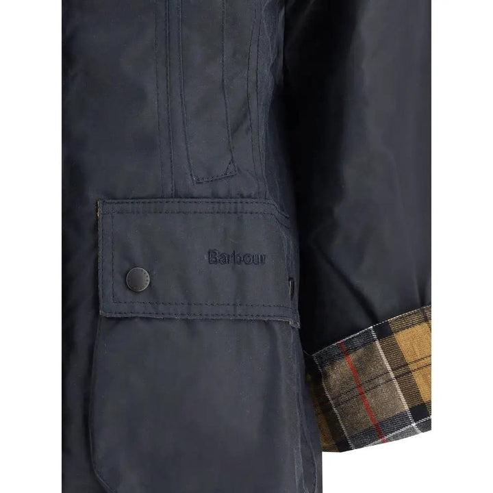 Barbour Blue Cotton Shell Jacket