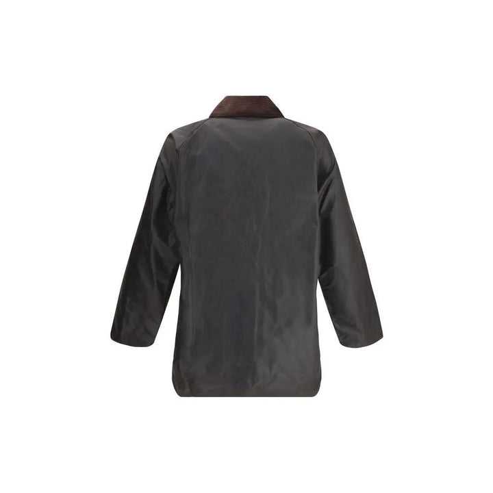Barbour Black Cotton Coat