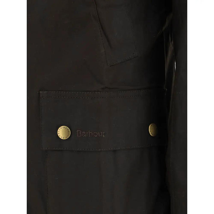 Barbour Bicolor Cotton Full-Length Jacket