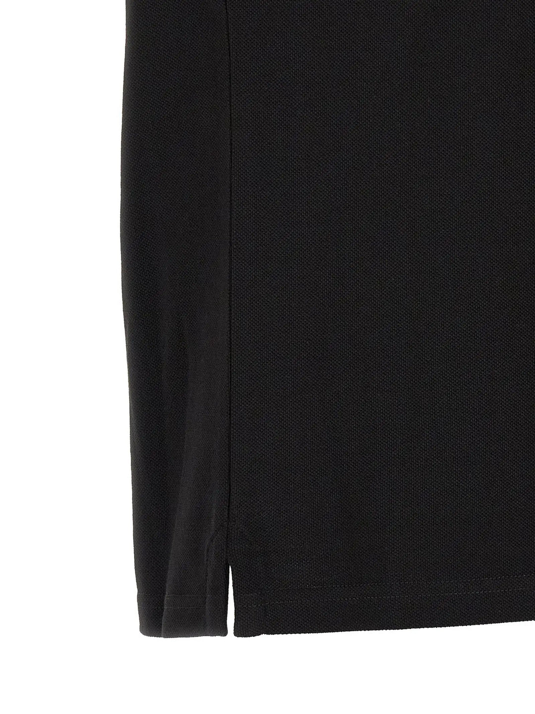 Moncler Sample Sale | Moncler Black Cotton Polo Shirt - | Designer outlet