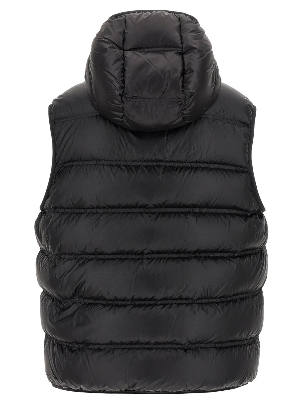 Moncler Sample Sale | Moncler Black Polyamide Sleeveless Jacket - | Designer outlet