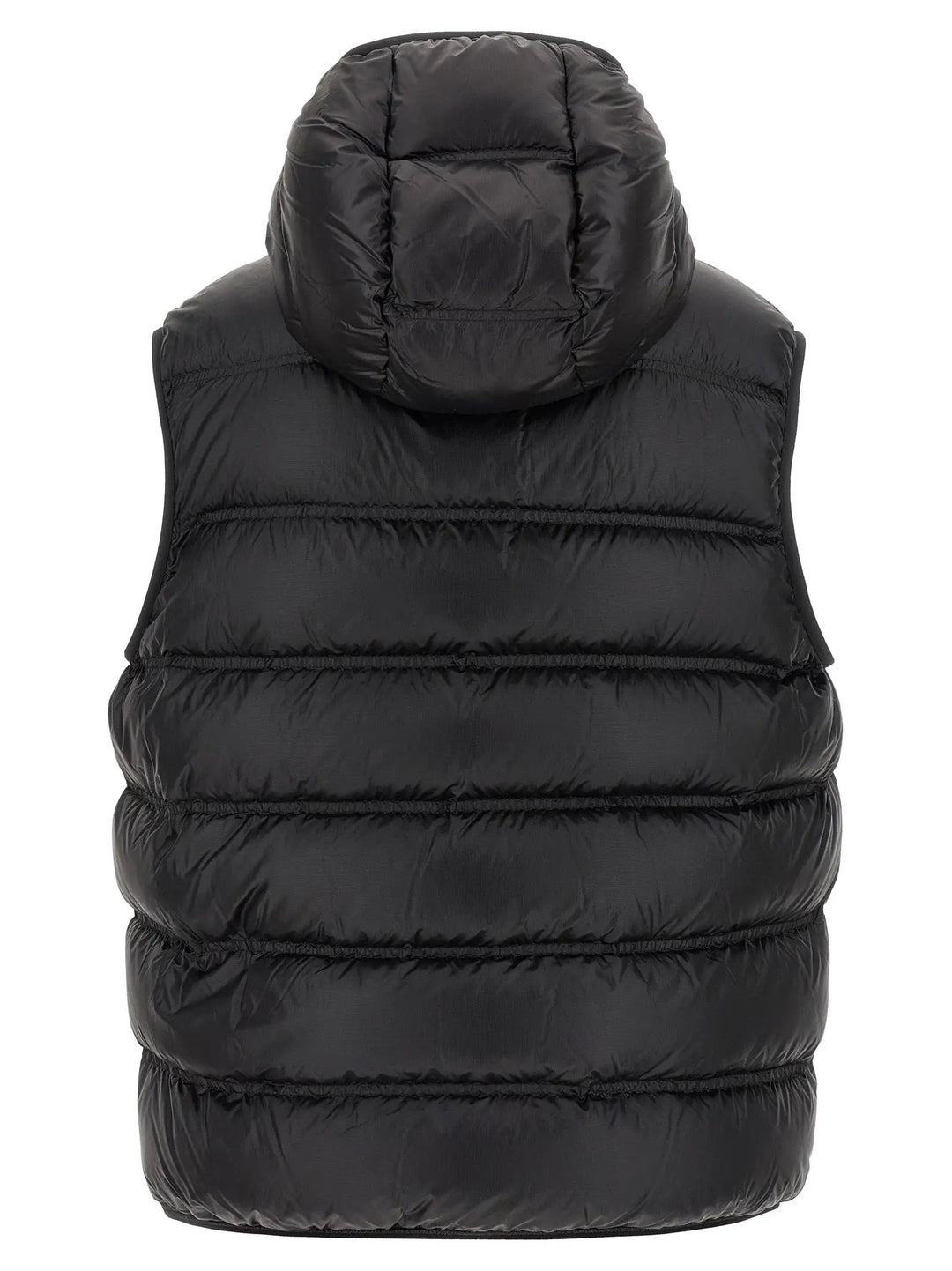 Moncler Sample Sale | Moncler Black Polyamide Sleeveless Jacket - | Designer outlet