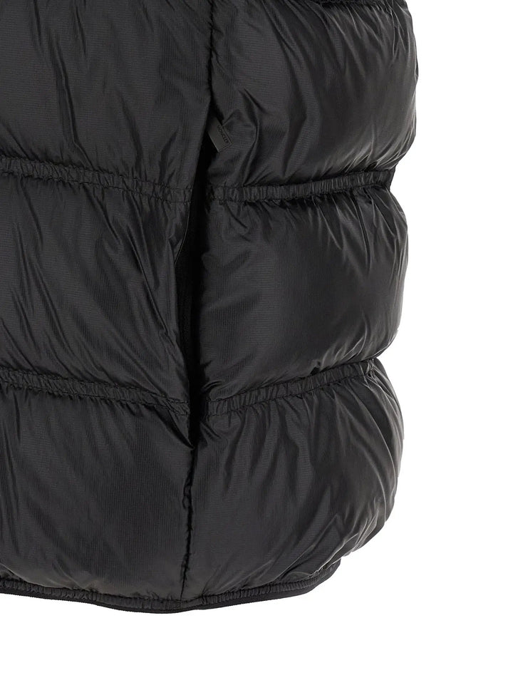 Moncler Sample Sale | Moncler Black Polyamide Sleeveless Jacket - | Designer outlet