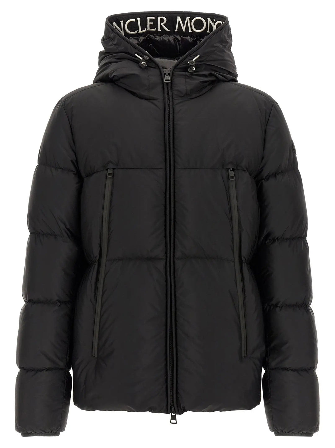 Moncler Sample Sale | Moncler Black Polyamide Full-Length Jacket - | Designer outlet