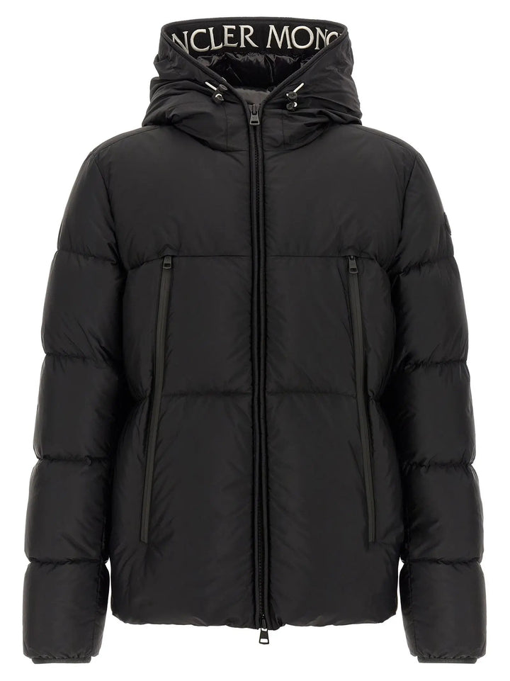Moncler Sample Sale | Moncler Black Polyamide Full-Length Jacket - | Designer outlet