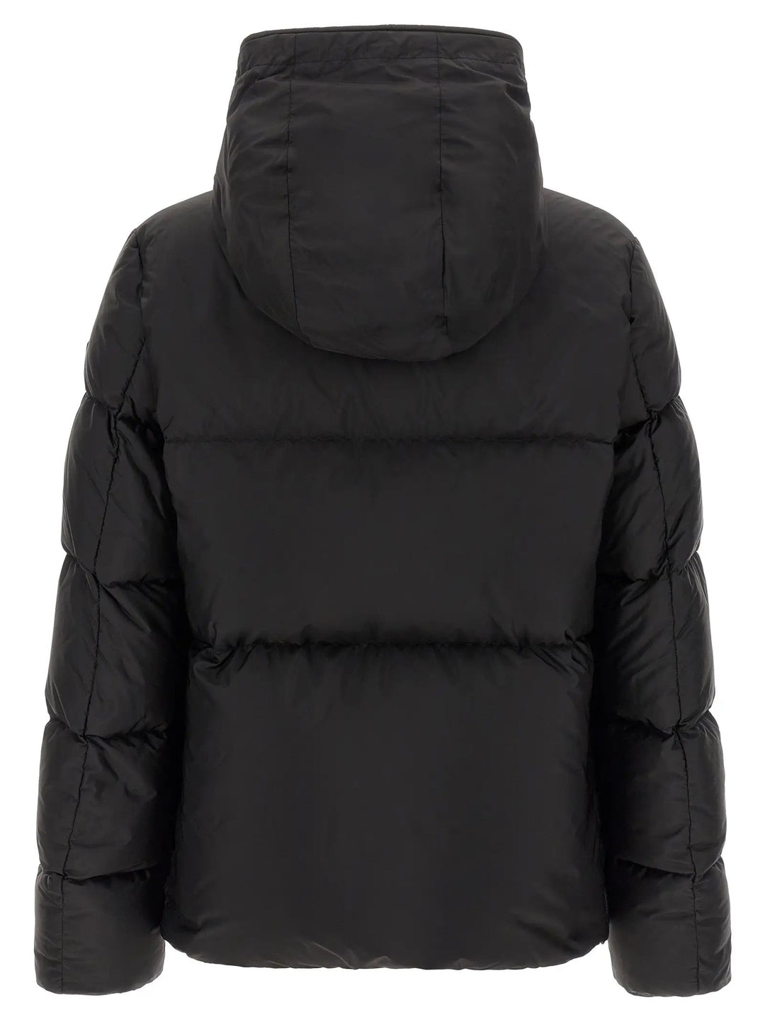 Moncler Sample Sale | Moncler Black Polyamide Full-Length Jacket - | Designer outlet