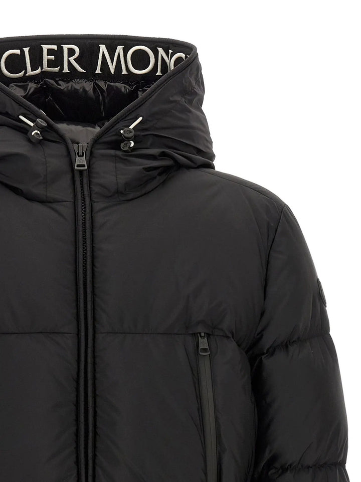 Moncler Sample Sale | Moncler Black Polyamide Full-Length Jacket - | Designer outlet