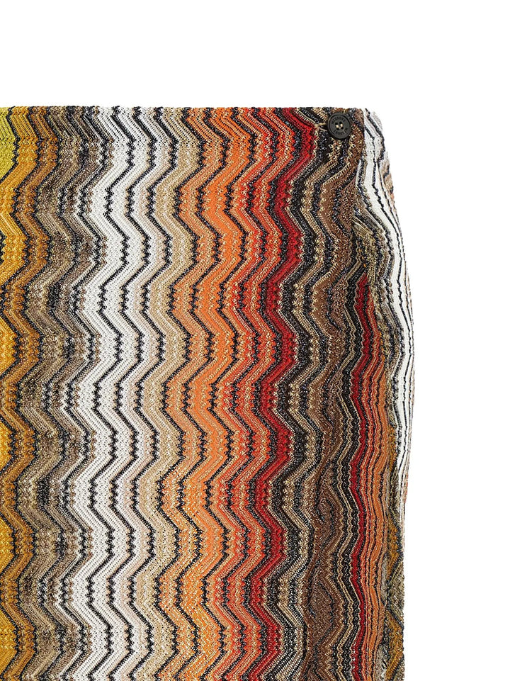 Missoni Sample Sale | Missoni Multicolor Viscose Mini Skirt - | Designer outlet