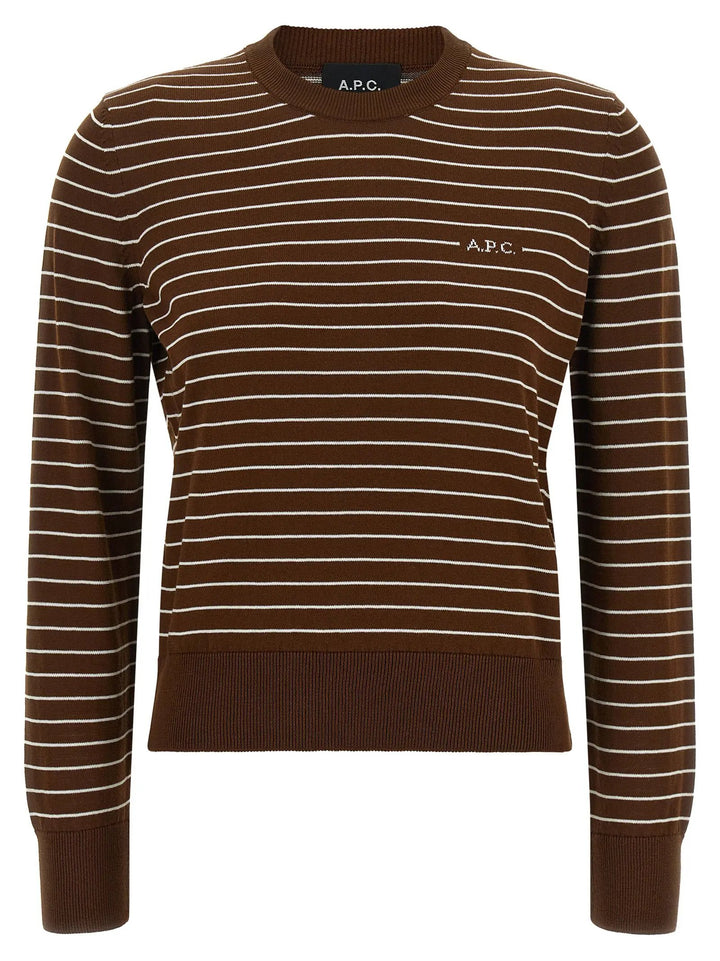 A.P.C. Sample Sale | A.P.C. Brown Cotton Cardigan - | Designer outlet