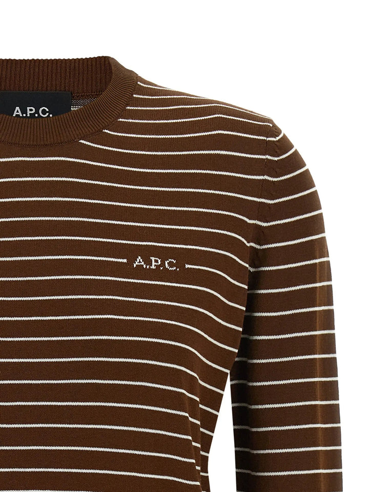 A.P.C. Sample Sale | A.P.C. Brown Cotton Cardigan - | Designer outlet