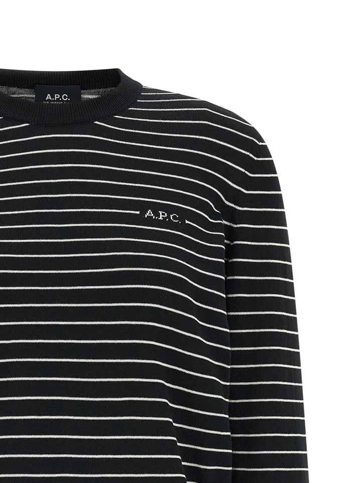 A.P.C. Sample Sale | A.P.C. Bicolor Cotton Cardigan - | Designer outlet