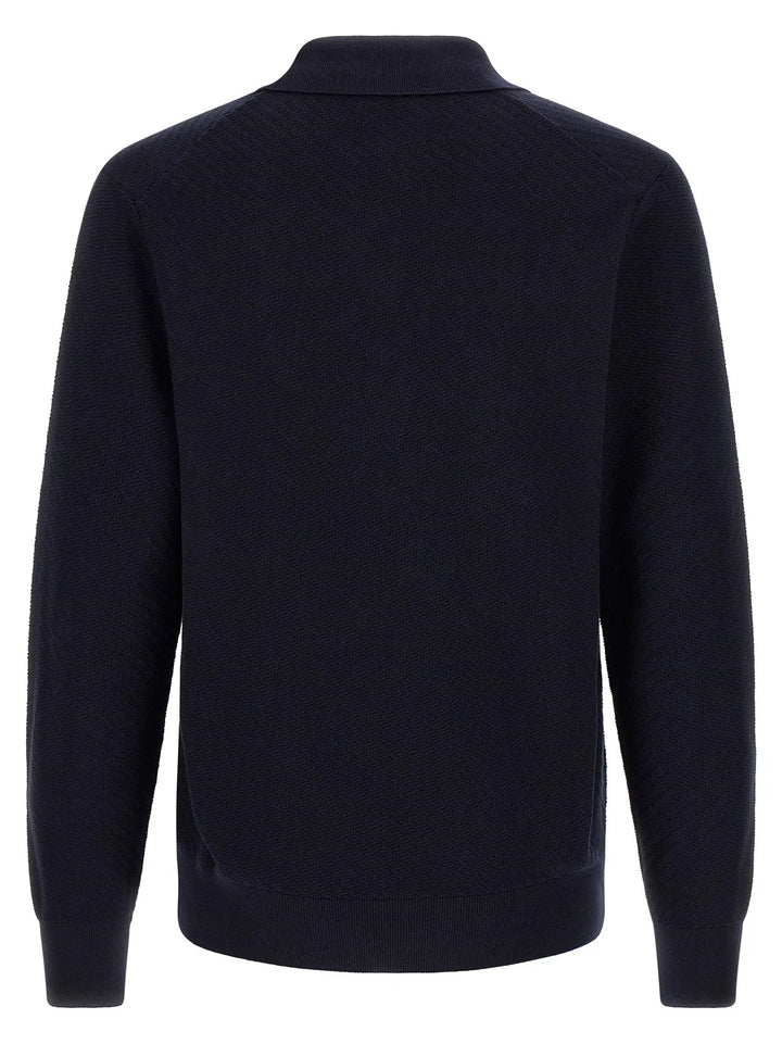Hugo Boss Sample Sale | Hugo Boss Blue Cotton Polo Shirt - | Designer outlet