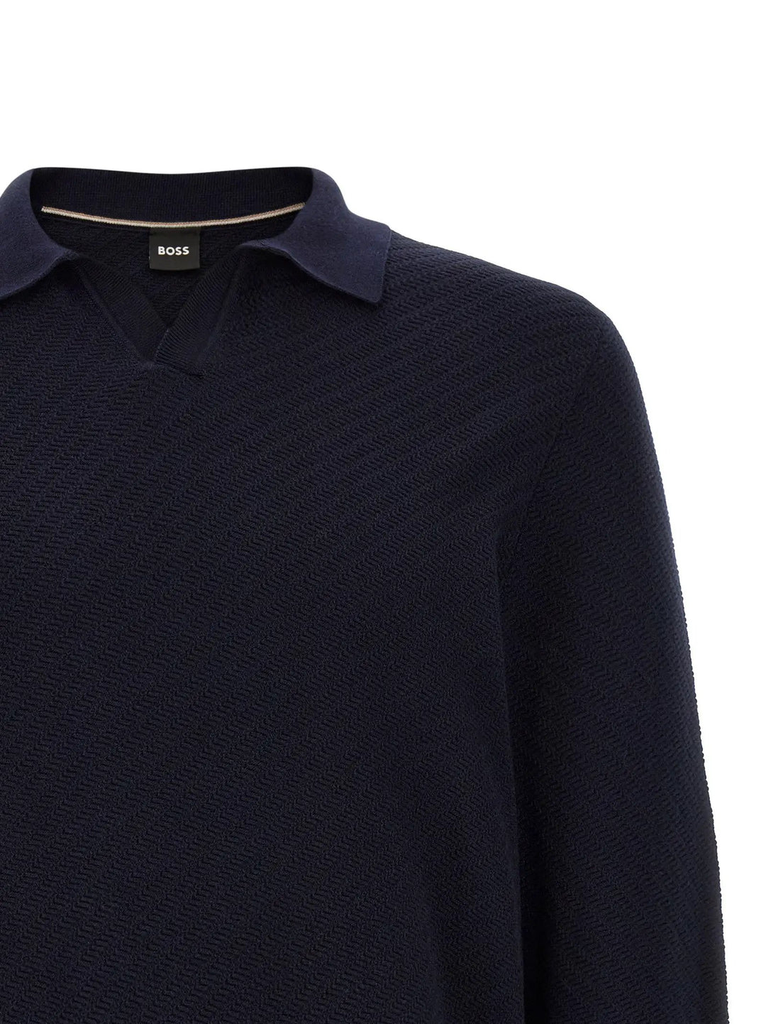 Hugo Boss Sample Sale | Hugo Boss Blue Cotton Polo Shirt - | Designer outlet