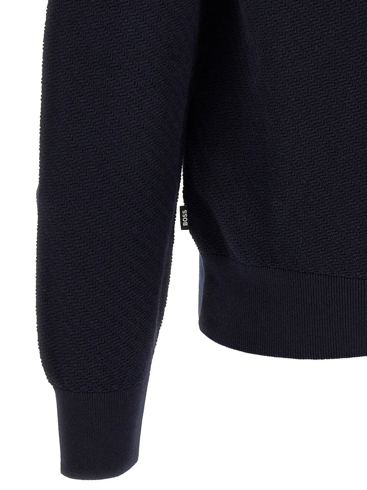 Hugo Boss Sample Sale | Hugo Boss Blue Cotton Polo Shirt - | Designer outlet