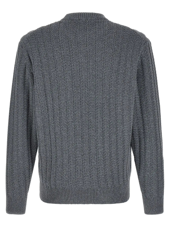 Hugo Boss Sample Sale | Hugo Boss Gray Cotton Cardigan - | Designer outlet