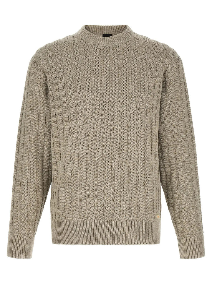 Hugo Boss Sample Sale | Hugo Boss Beige Cotton Cardigan - | Designer outlet