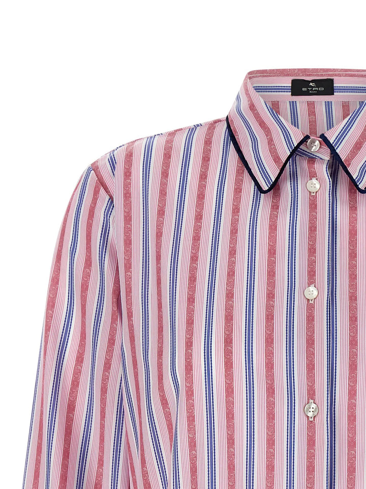 Etro Sample Sale | Etro Multicolor Cotton Blouse - | Designer outlet