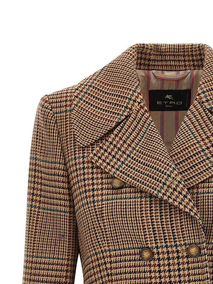 Etro Sample Sale | Etro Brown Wool Coat - | Designer outlet