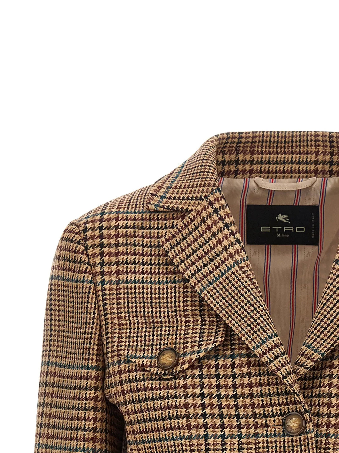 Etro Sample Sale | Etro Brown Wool Blazer - | Designer outlet