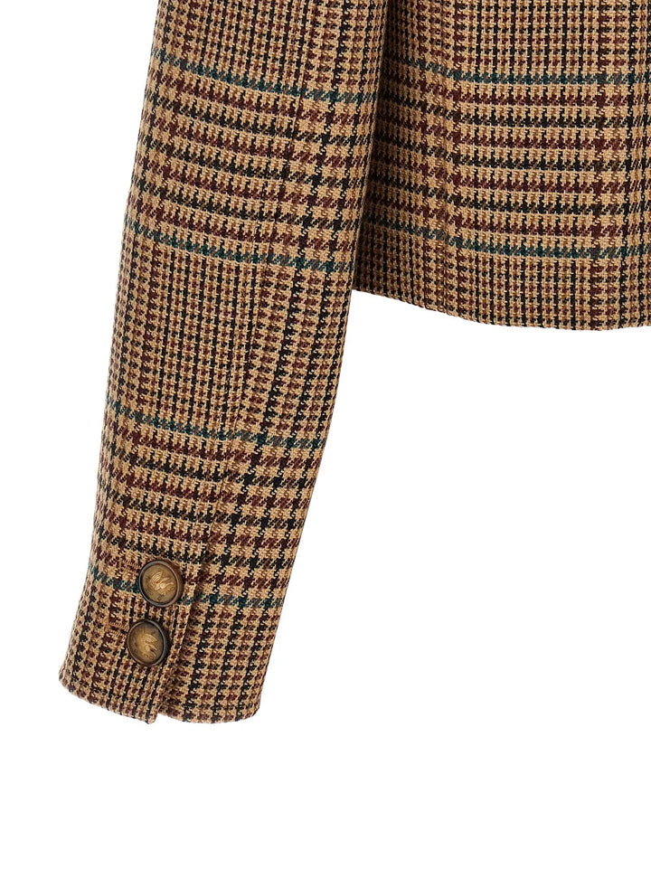 Etro Sample Sale | Etro Brown Wool Blazer - | Designer outlet