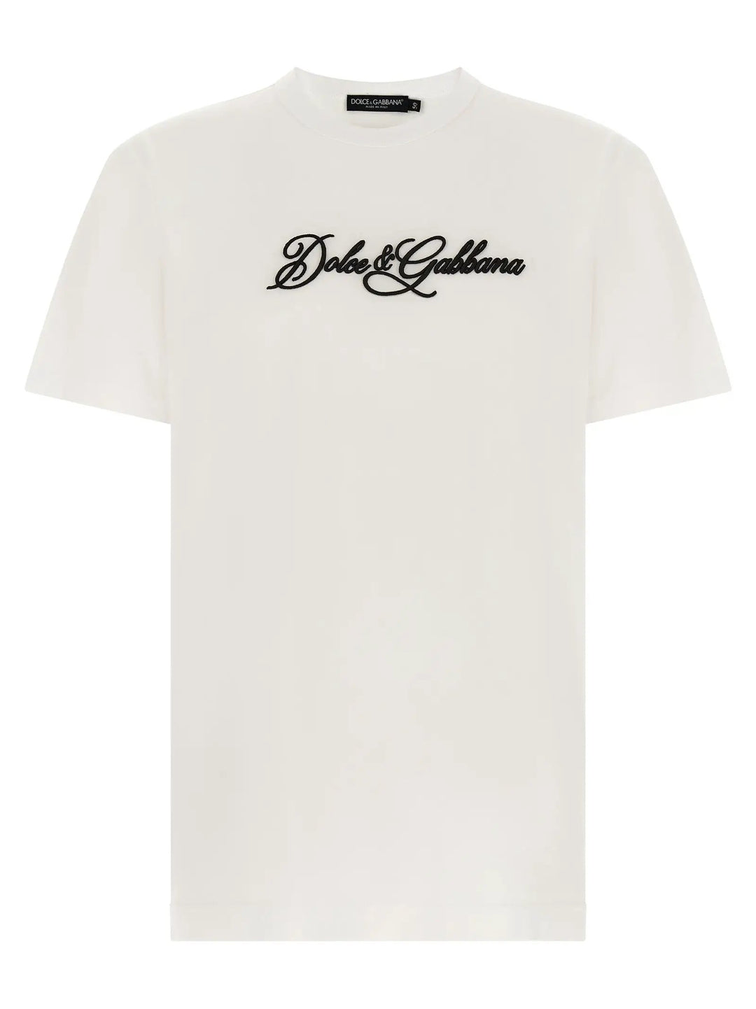 Dolce &amp; Gabbana Sample Sale | Dolce &amp; Gabbana White Cotton T-Shirt - | Designer outlet