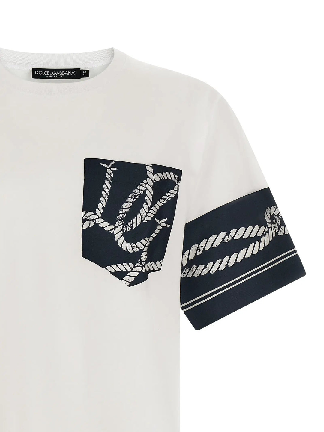 Dolce &amp; Gabbana Sample Sale | Dolce &amp; Gabbana Blue Cotton T-Shirt - | Designer outlet