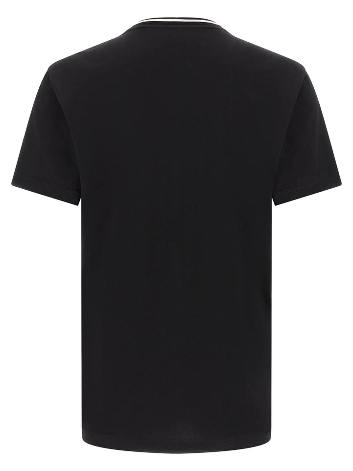 Dolce &amp; Gabbana Sample Sale | Dolce &amp; Gabbana Black Cotton T-Shirt - | Designer outlet