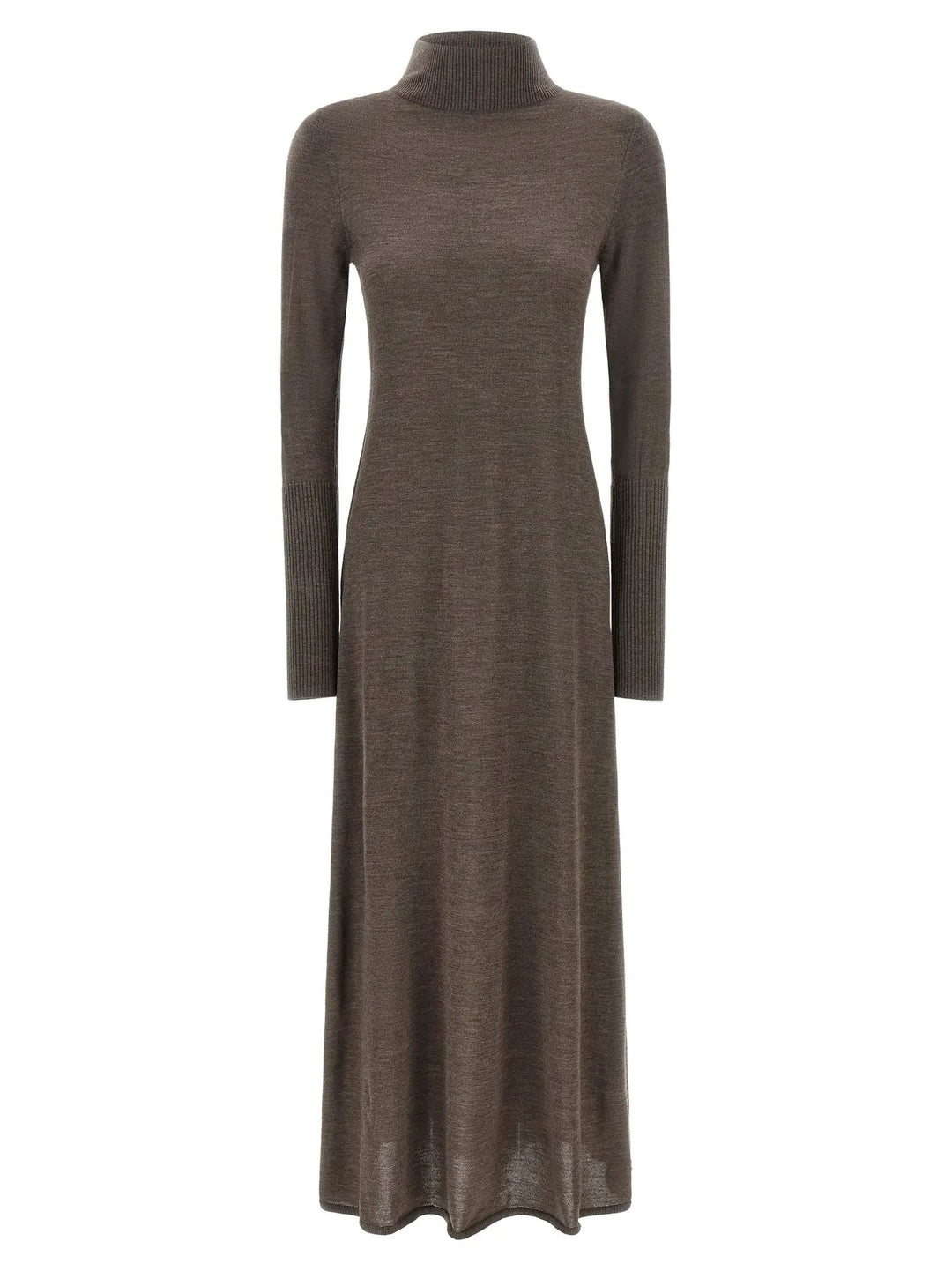 PINKO Sample Sale | PINKO Beige Wool Long Dress - | Designer outlet