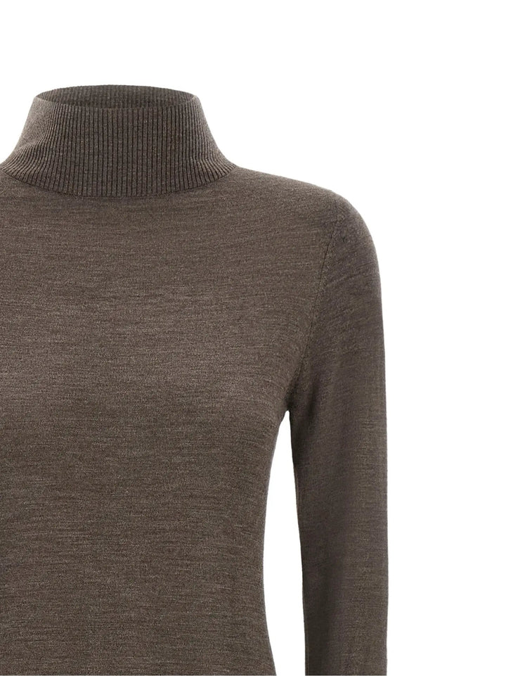 PINKO Sample Sale | PINKO Beige Wool Long Dress - | Designer outlet