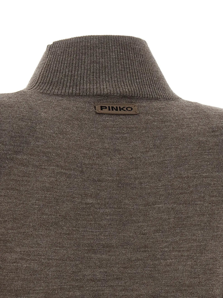 PINKO Sample Sale | PINKO Beige Wool Long Dress - | Designer outlet