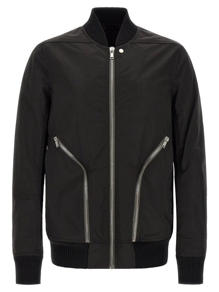 Rick Owens Sample Sale | Rick Owens Black Nylon Bomber - | Designer outlet