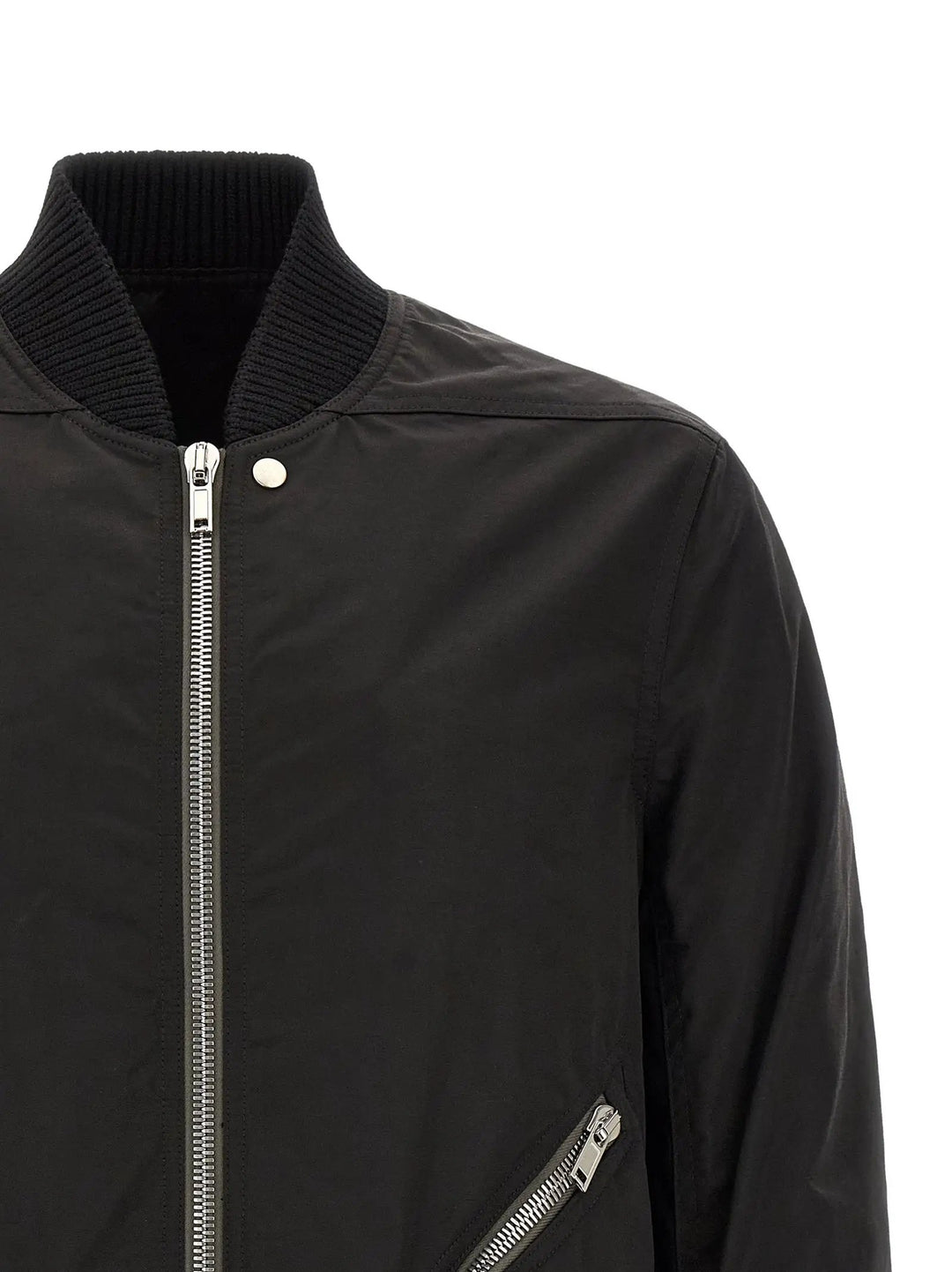 Rick Owens Sample Sale | Rick Owens Black Nylon Bomber - | Designer outlet