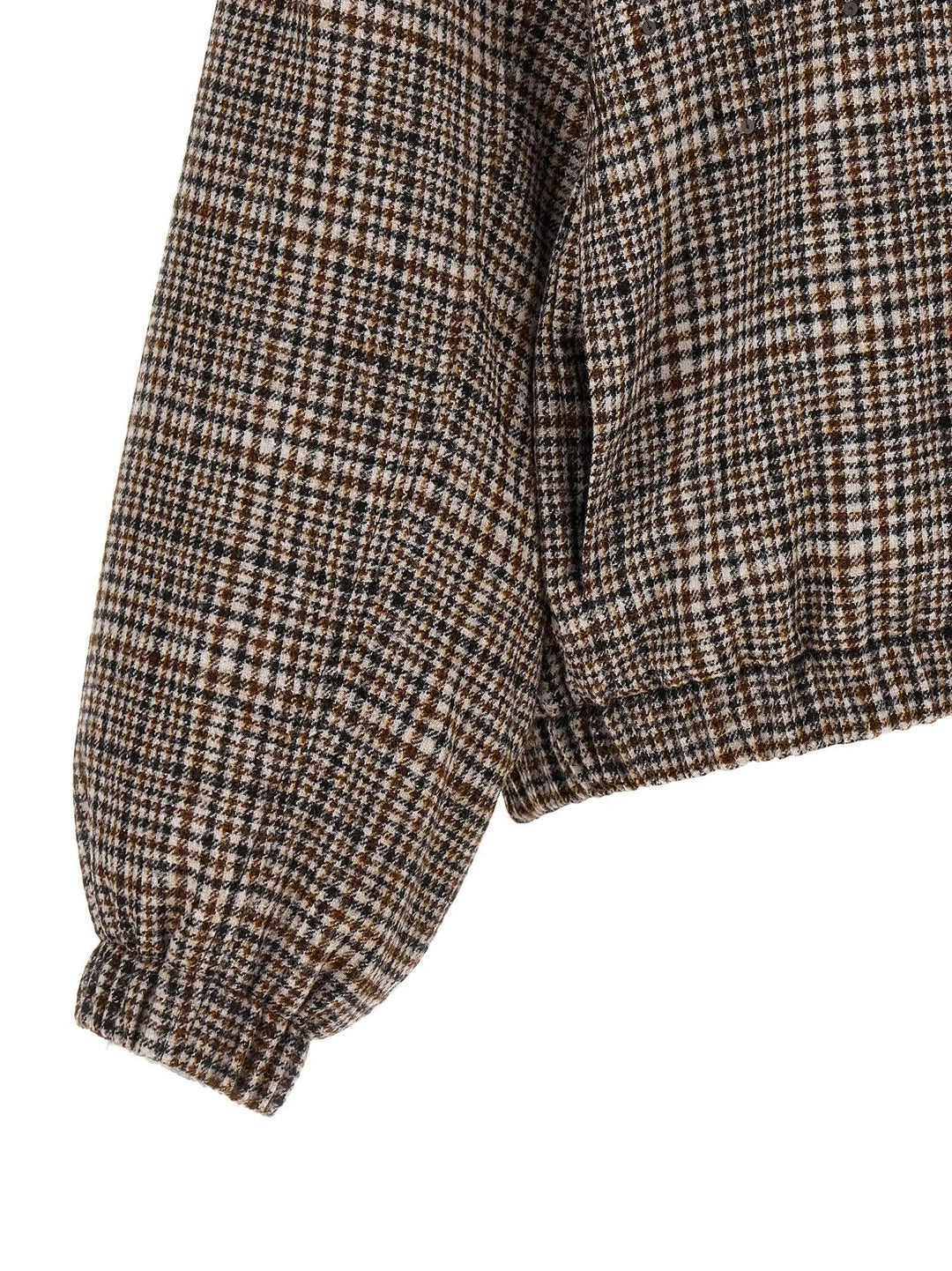 Brunello Cucinelli Sample Sale | Brunello Cucinelli Brown Alpaca Leather Bomber - | Designer outlet